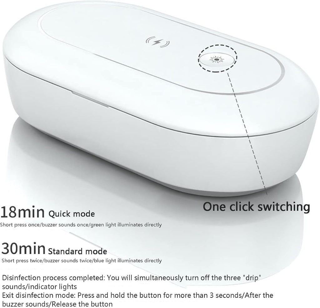 UV Phone Sterilizer Wireless Charger