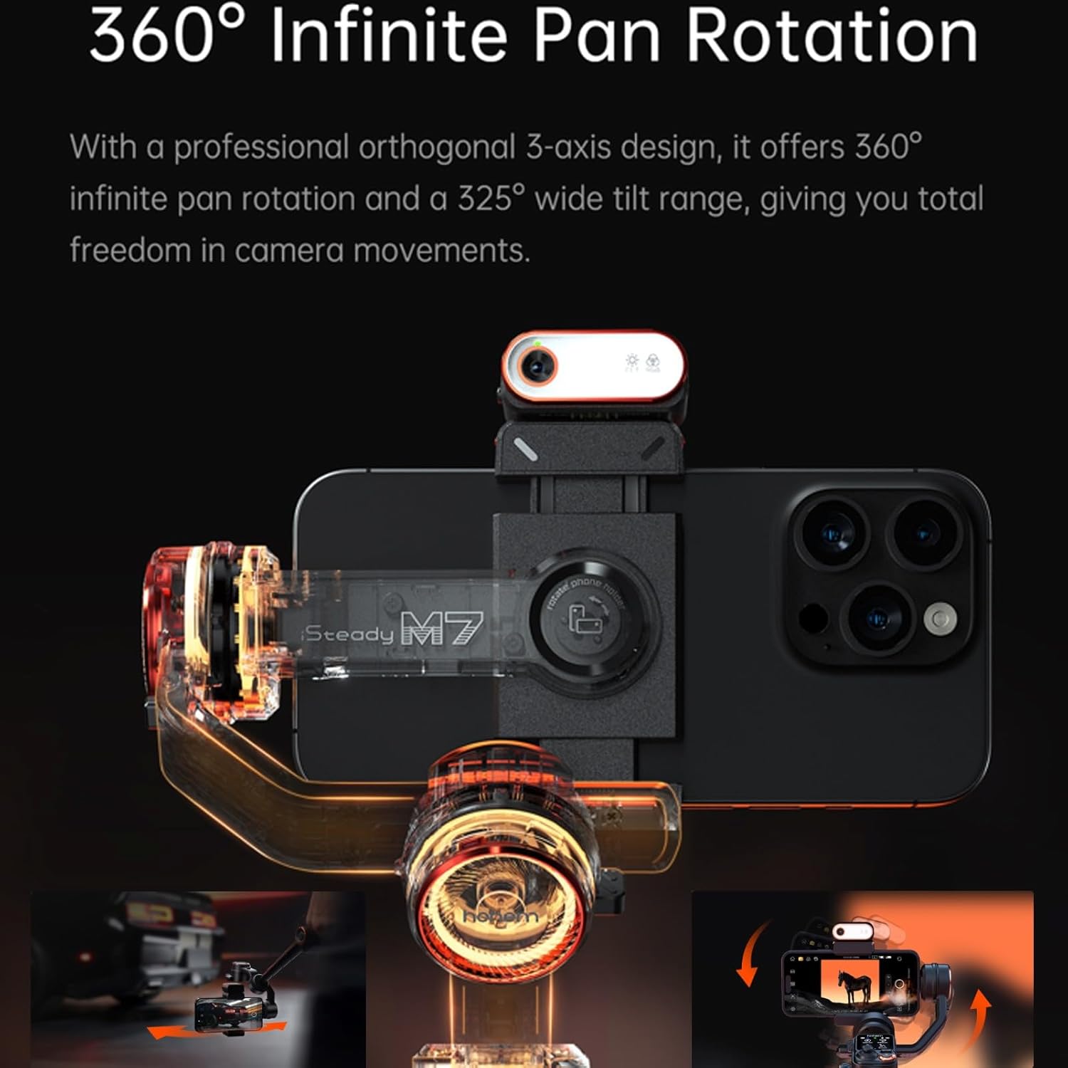 Gimbal Stabilizer for Smartphone