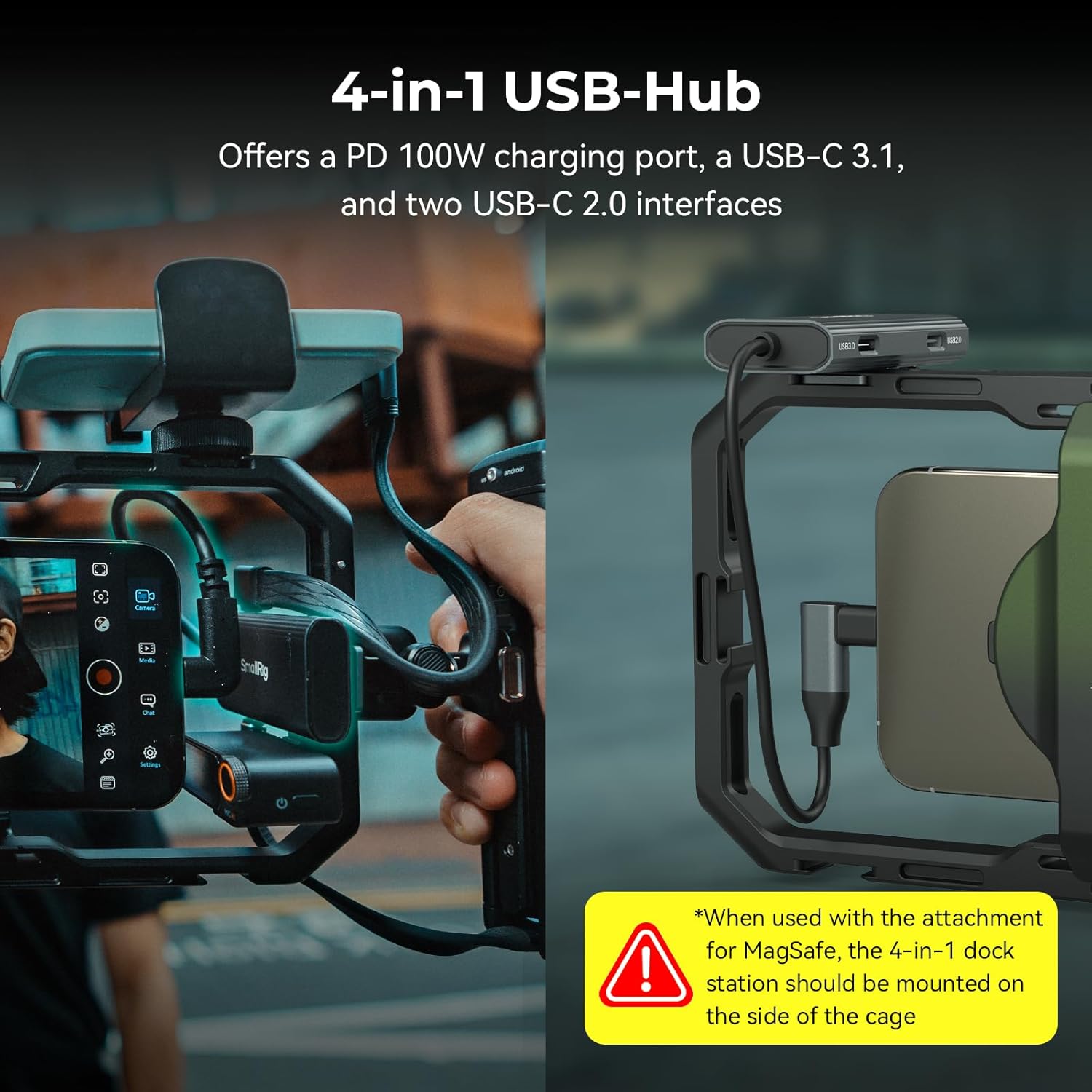 Universal Quick Release Phone Video Rig
