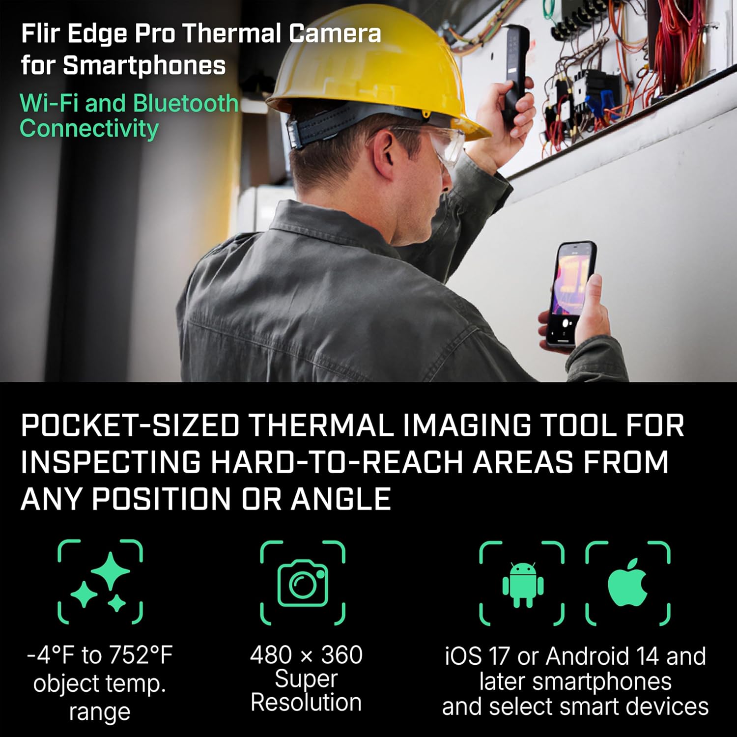 Wireless Bluetooth Thermal Imaging Camera for Smartphones